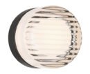 LED Outdoor Ribbed Glass Surface Mount