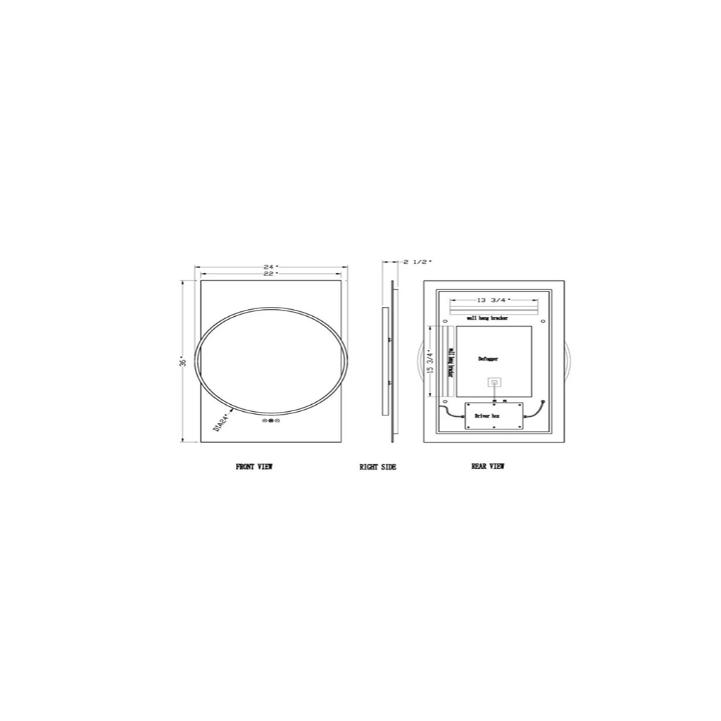 LED Illuminated Vanity Mirror - Image 11