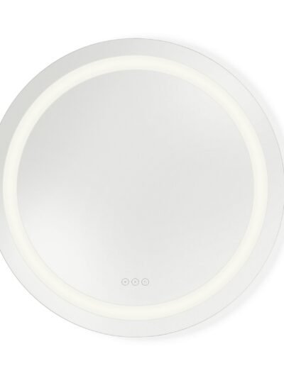 LED Lighted Round Mirror