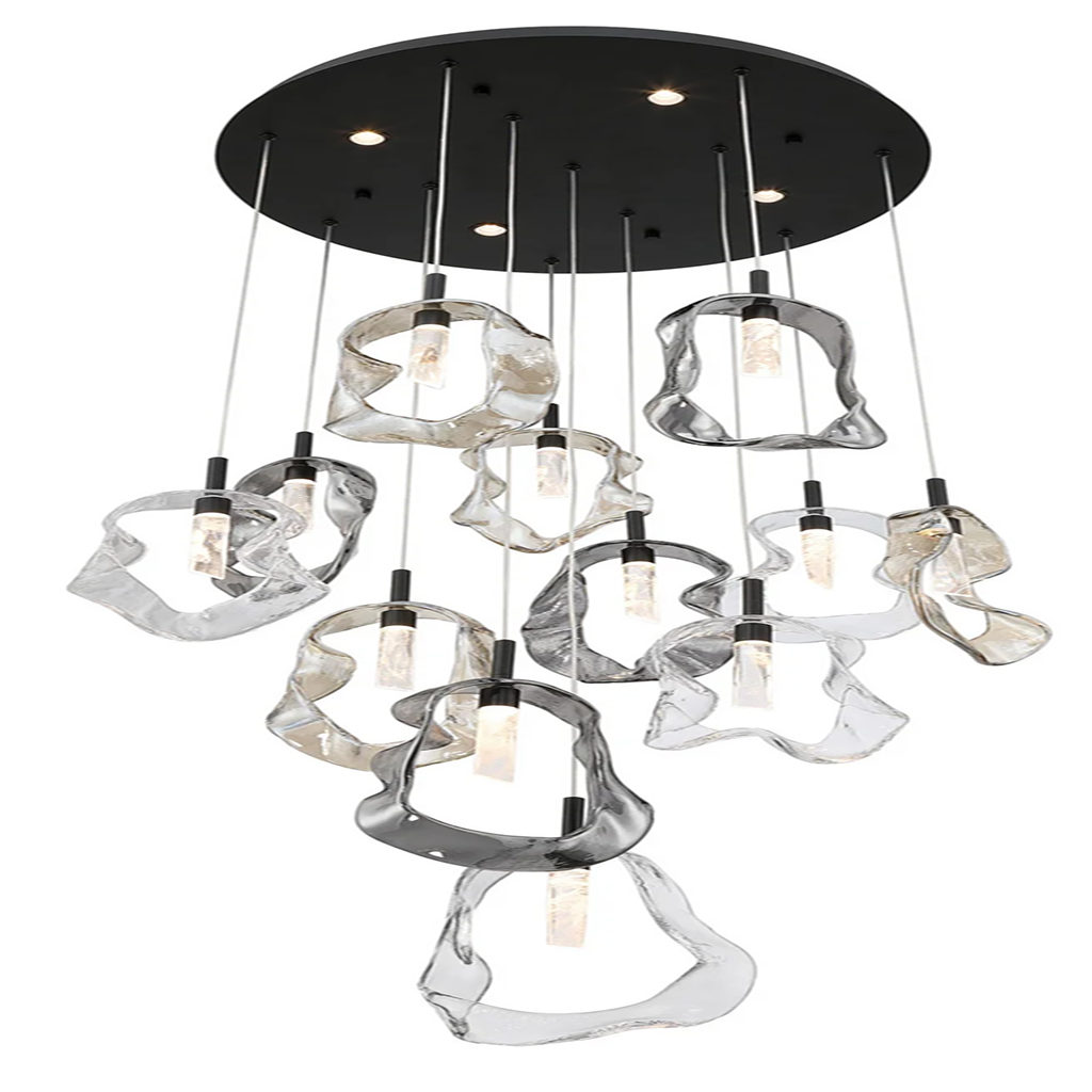LED Organic Glass Pendant Light - Image 2