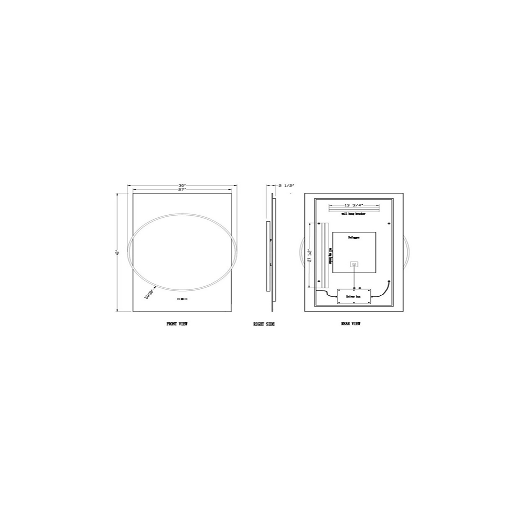 LED Full-Length Bathroom Mirror - Image 12
