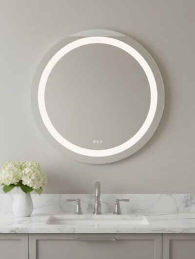 LED Smart Round Mirror
