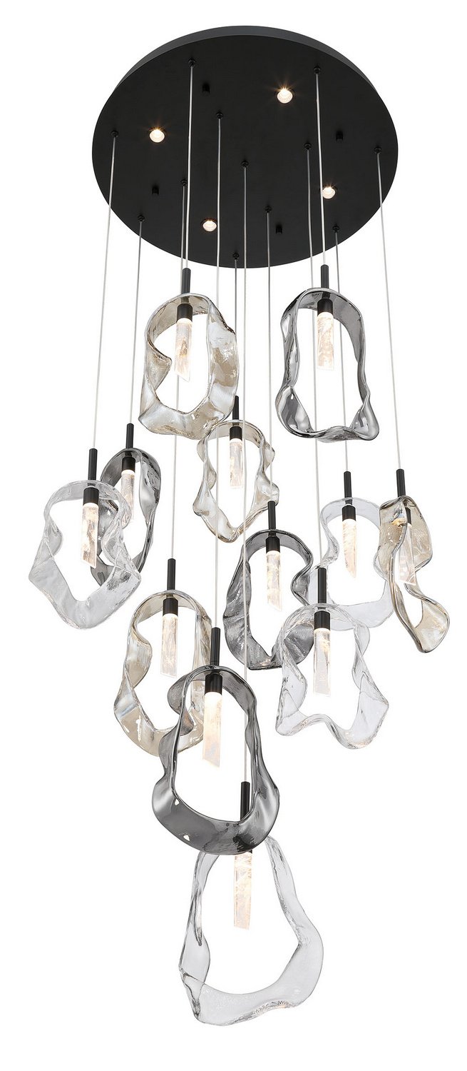LED Organic Glass Pendant Light - Image 2