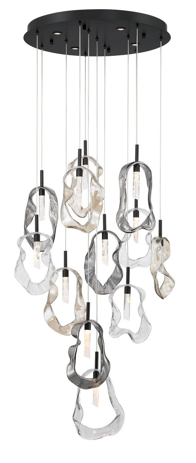 LED Organic Glass Pendant Light - Image 3