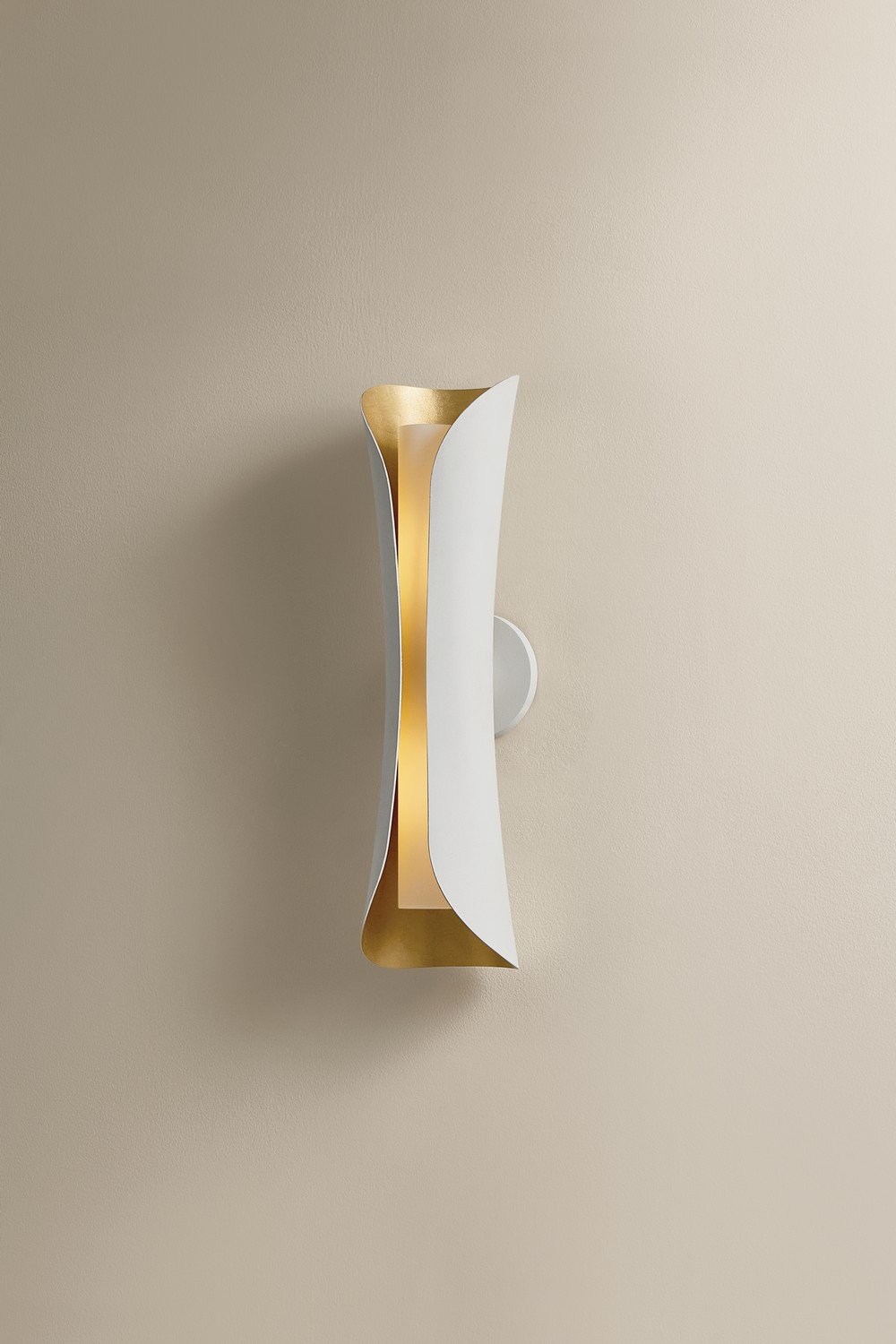 Two-Light Opal Matte Wall Sconce - Image 2