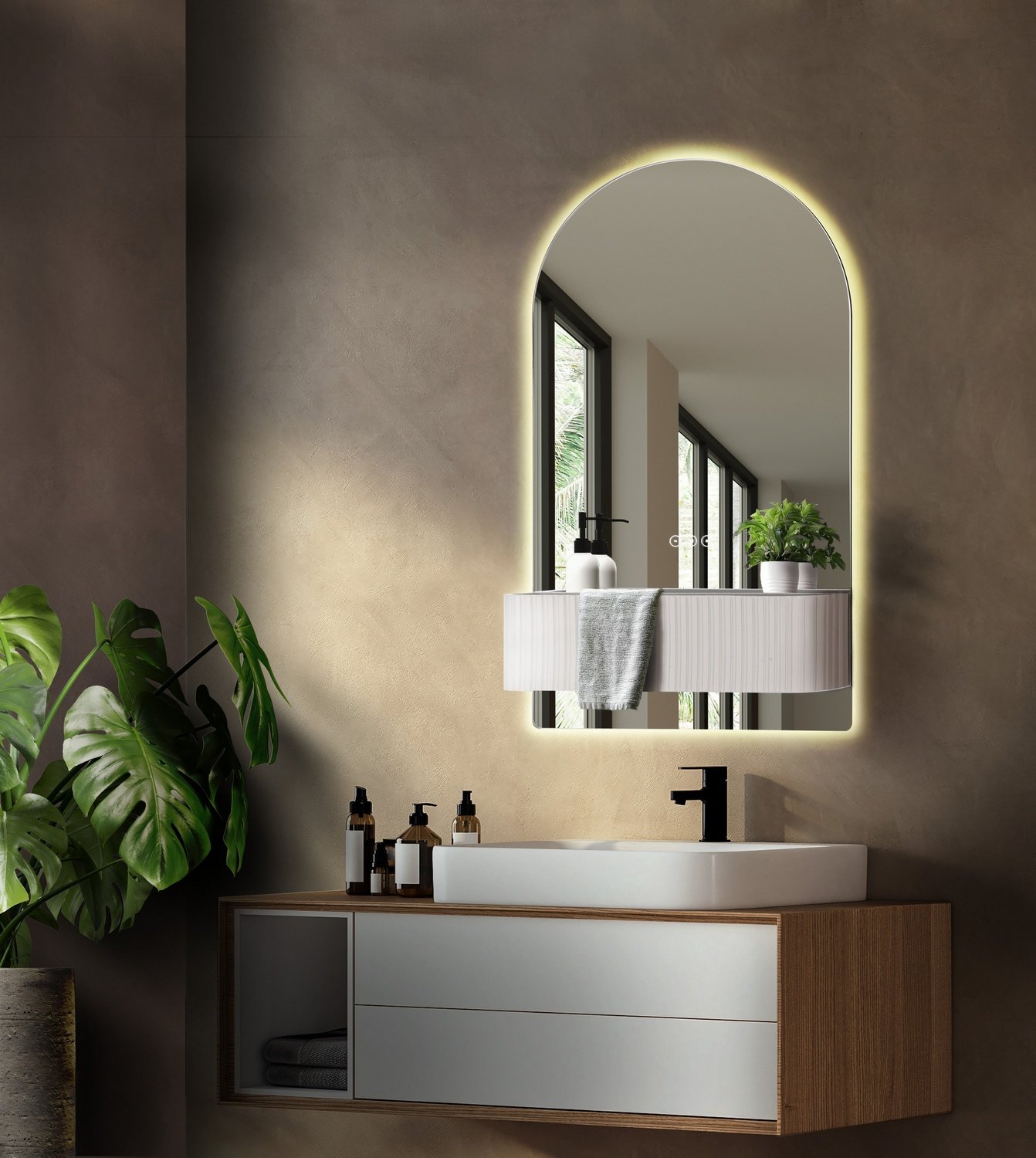 LED Lighted Bathroom Mirror