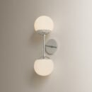 Opal Matte Dual-Light Wall Sconce