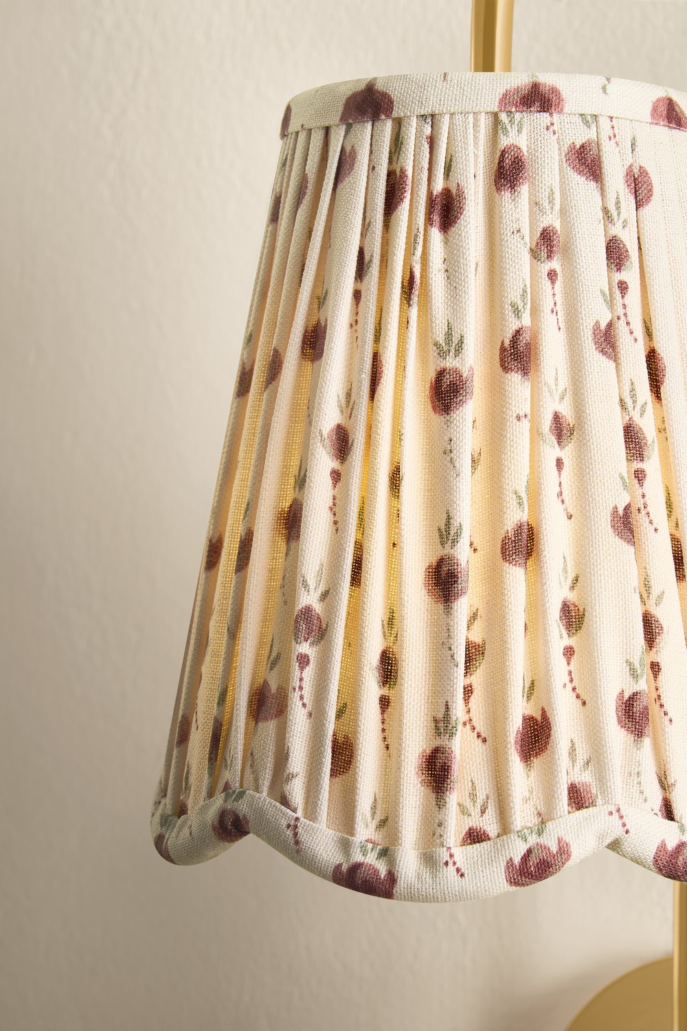 Printed Cotton One-Light Wall Sconce - Image 5