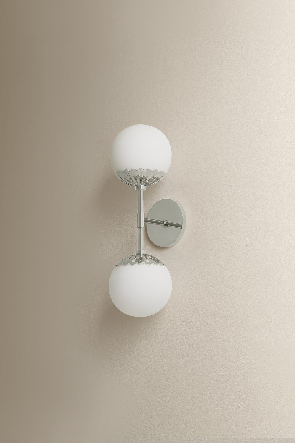 Opal Matte Dual-Light Wall Sconce - Image 2