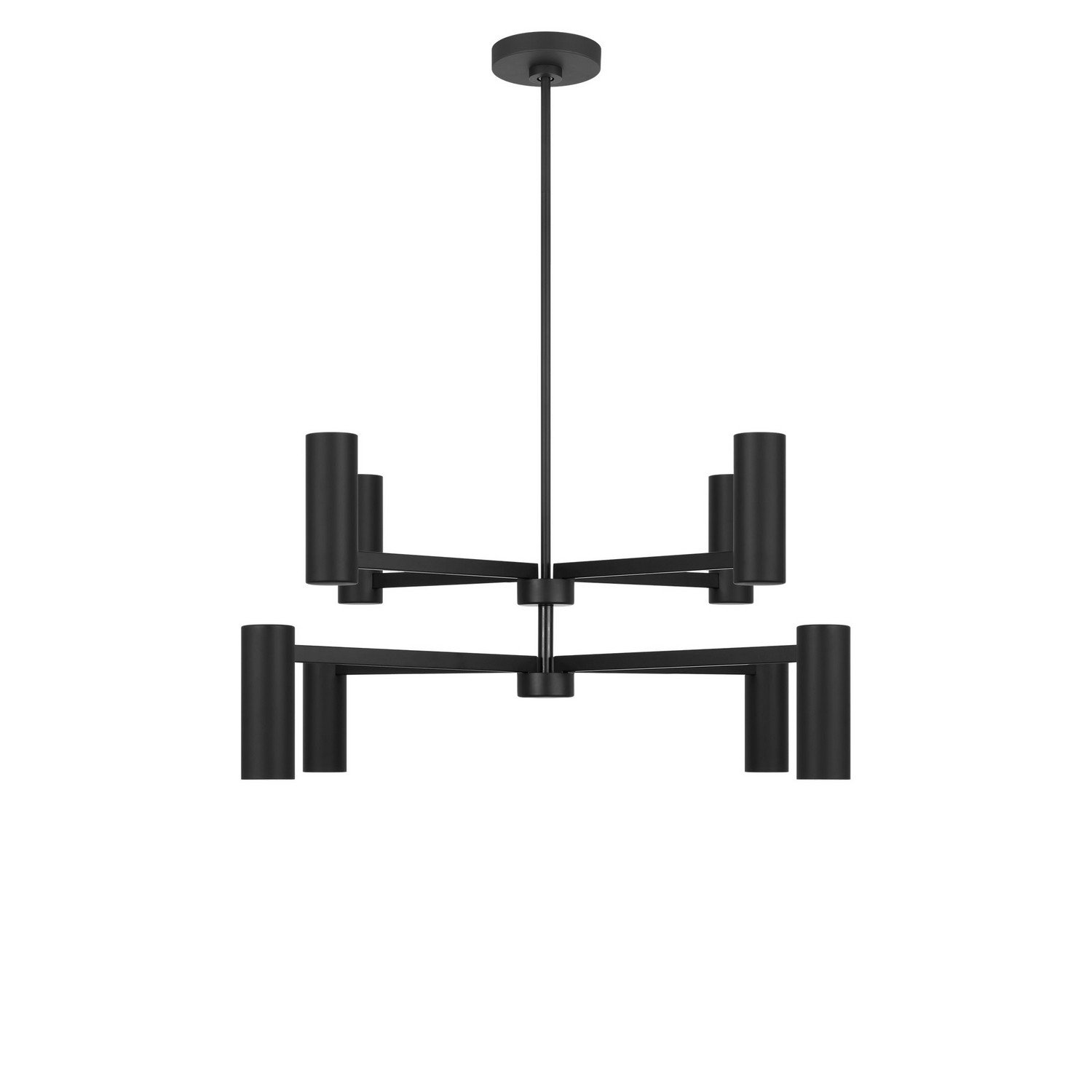 Eight-Light Modern Art Chandelier - Image 2