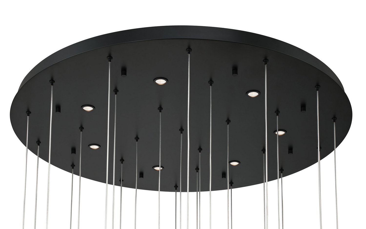 LED Organic Glass Chandelier - Image 6