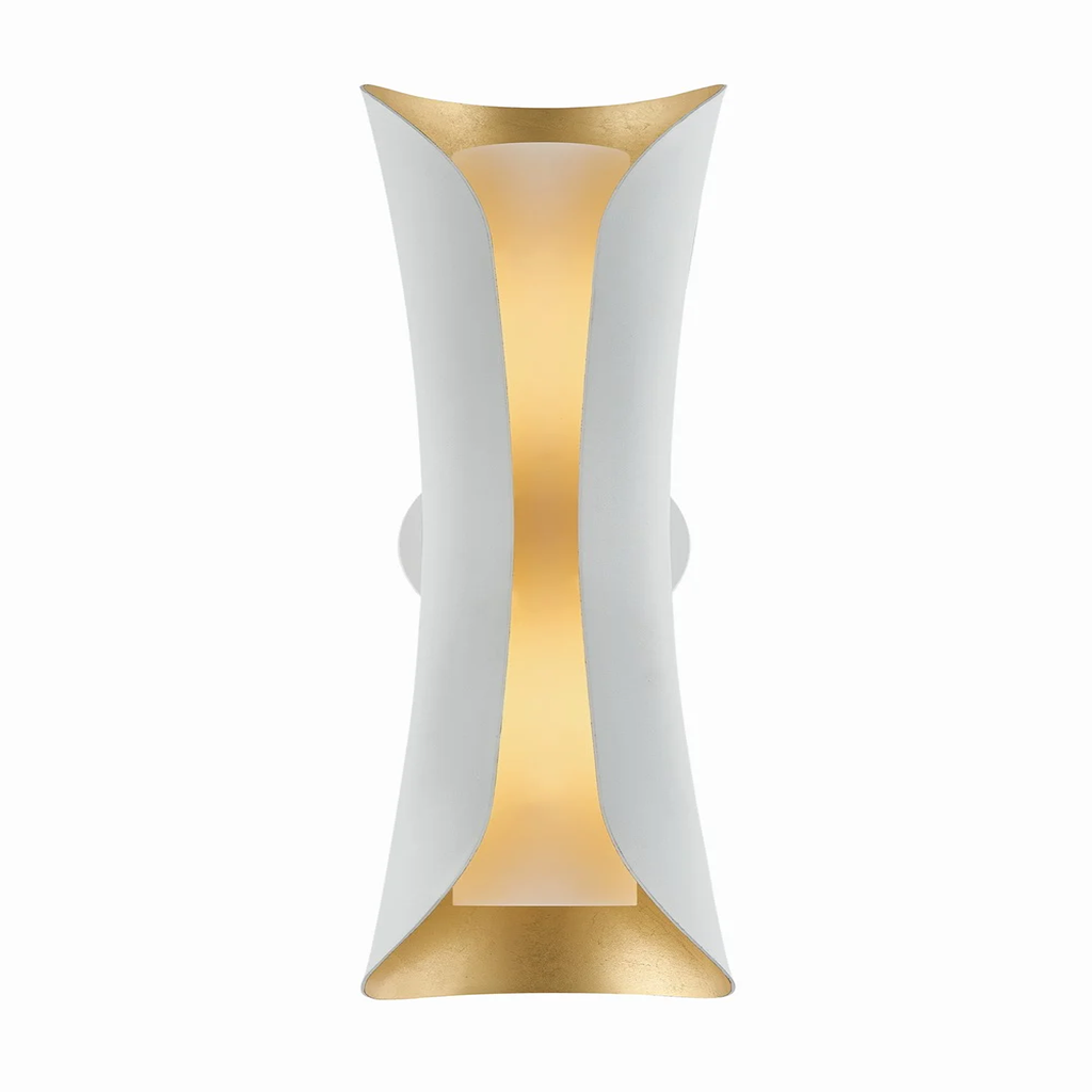 Two-Light Opal Matte Wall Sconce
