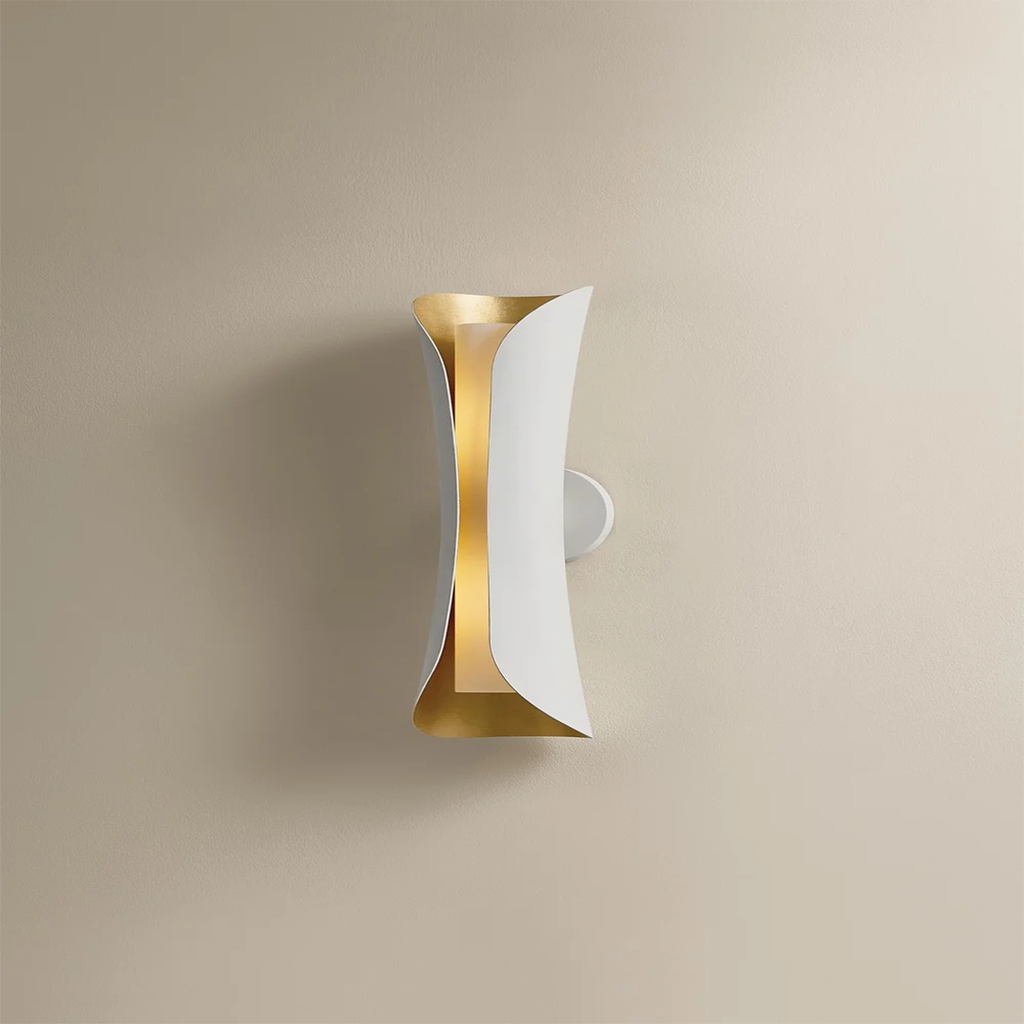 Two-Light Opal Matte Wall Sconce - Image 3