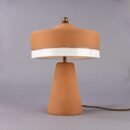Seville Terracotta Ceramic Mid-Century Table Lamp
