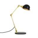 Puhos Adjustable Brass Industrial Desk Lamp