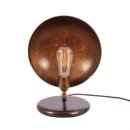 Chulainn Vintage Brass Dish Table Lamp 34cm