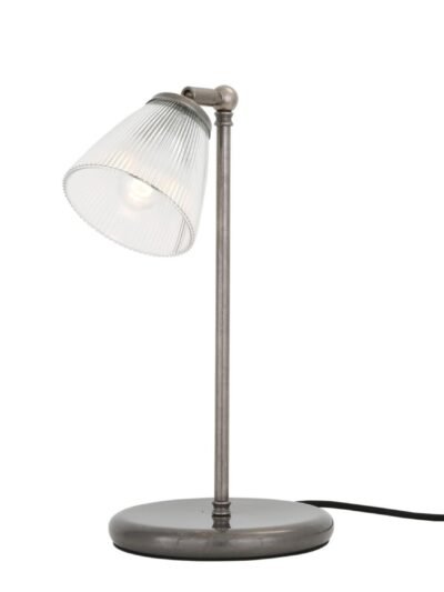 Astana Adjustable Industrial Brass Table Lamp