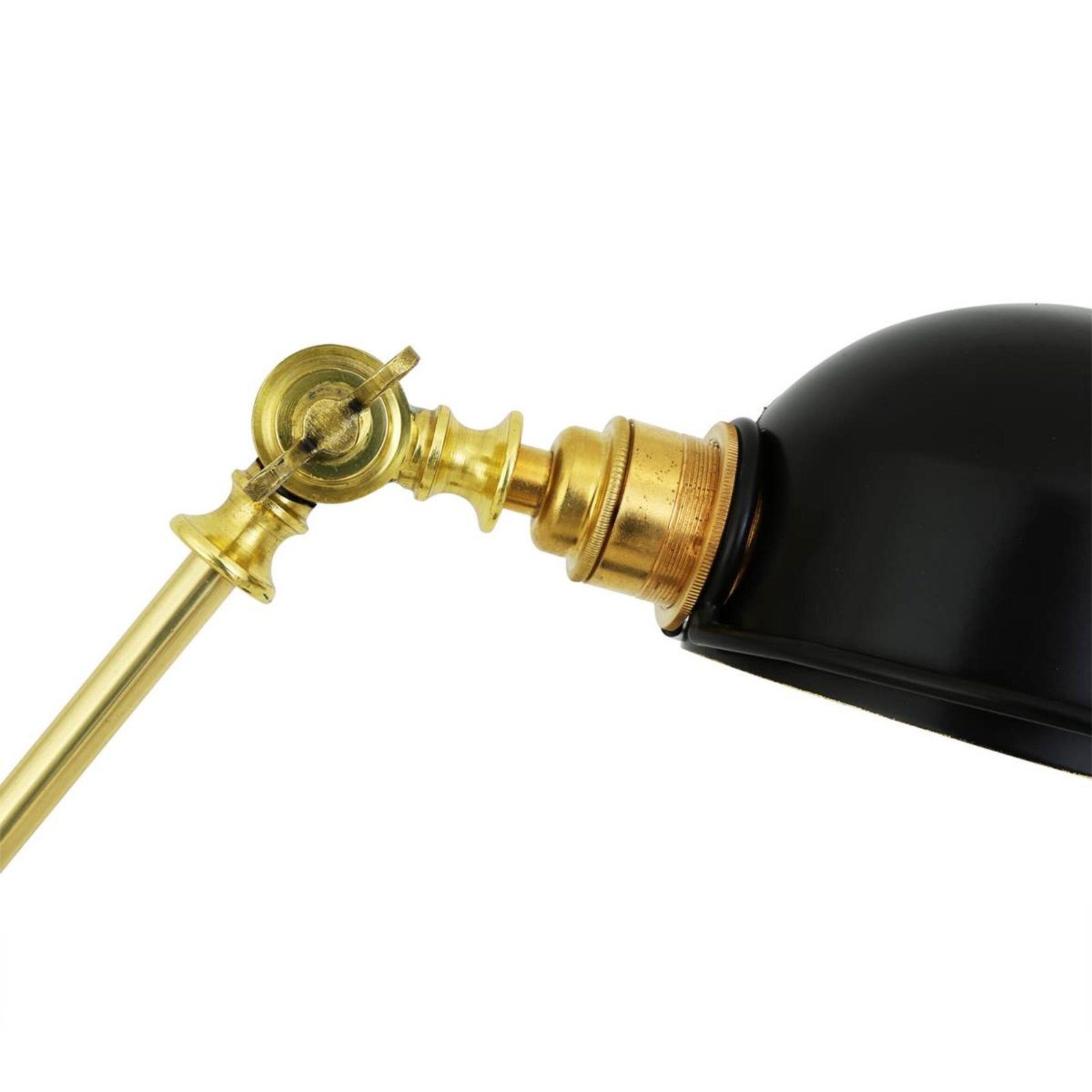 Puhos Adjustable Brass Industrial Desk Lamp - Image 3