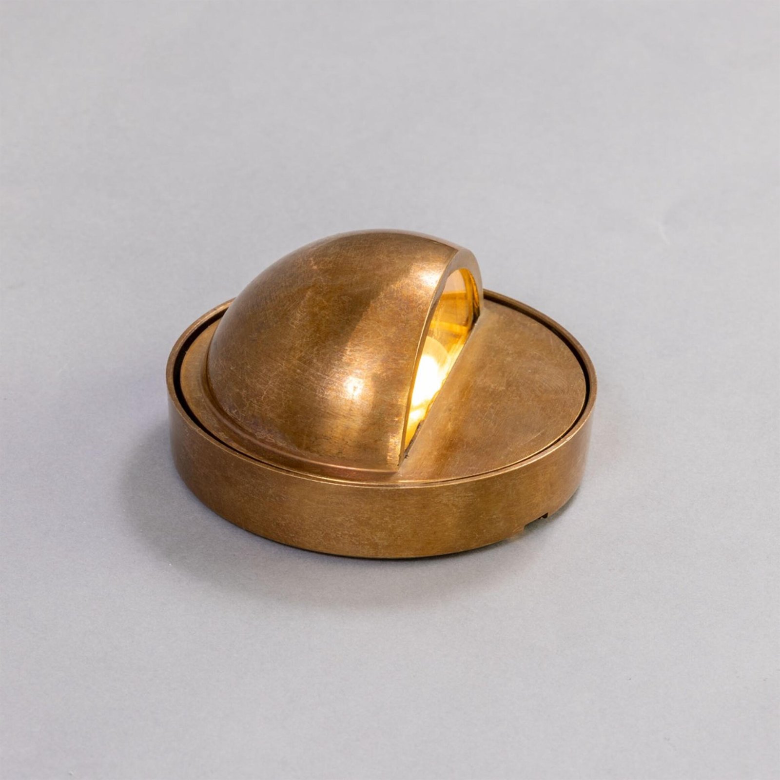 Ancona Solid Brass Outdoor Pathway Wall Light 8.7cm IP65 - Image 4