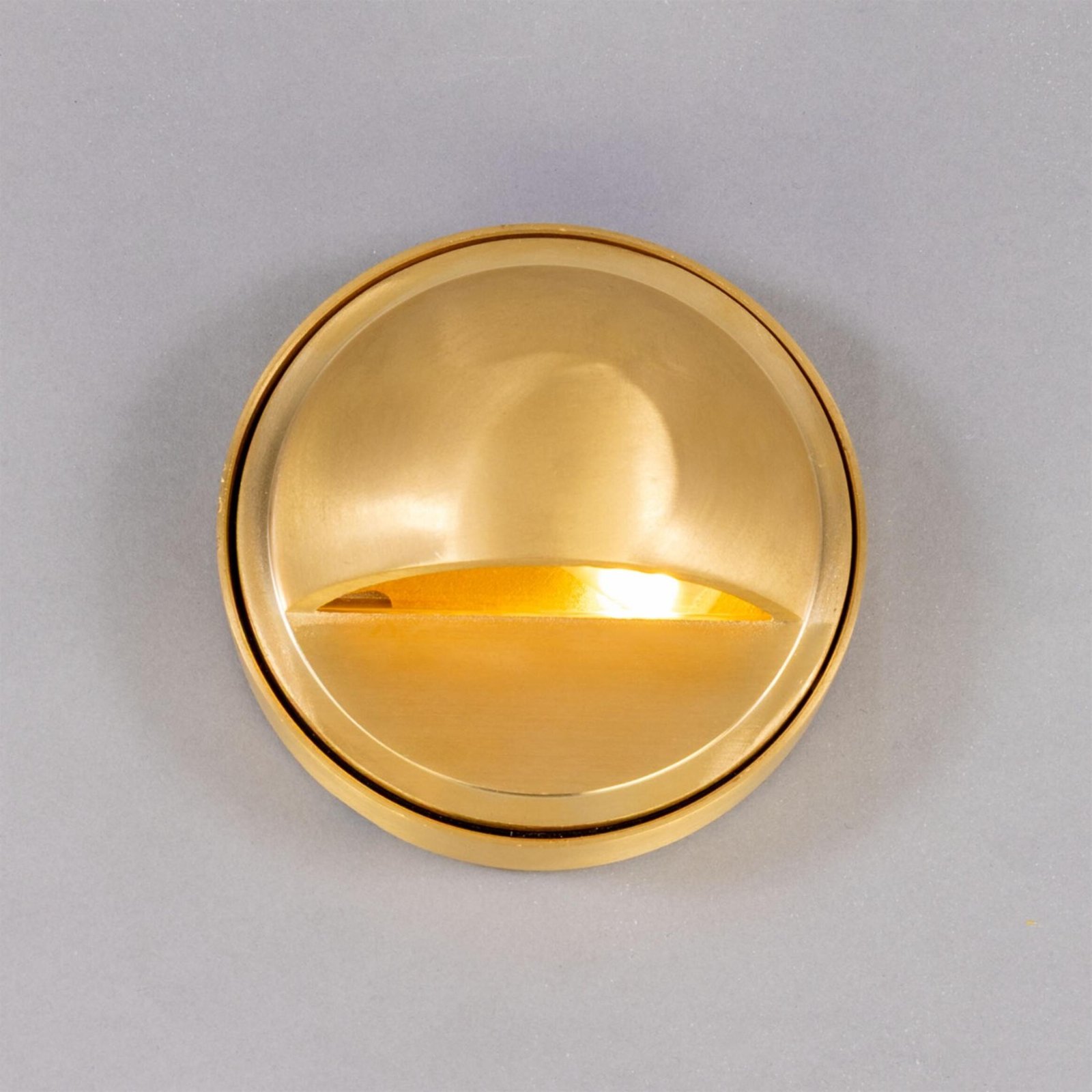 Ancona Solid Brass Outdoor Pathway Wall Light 8.7cm IP65 - Image 5
