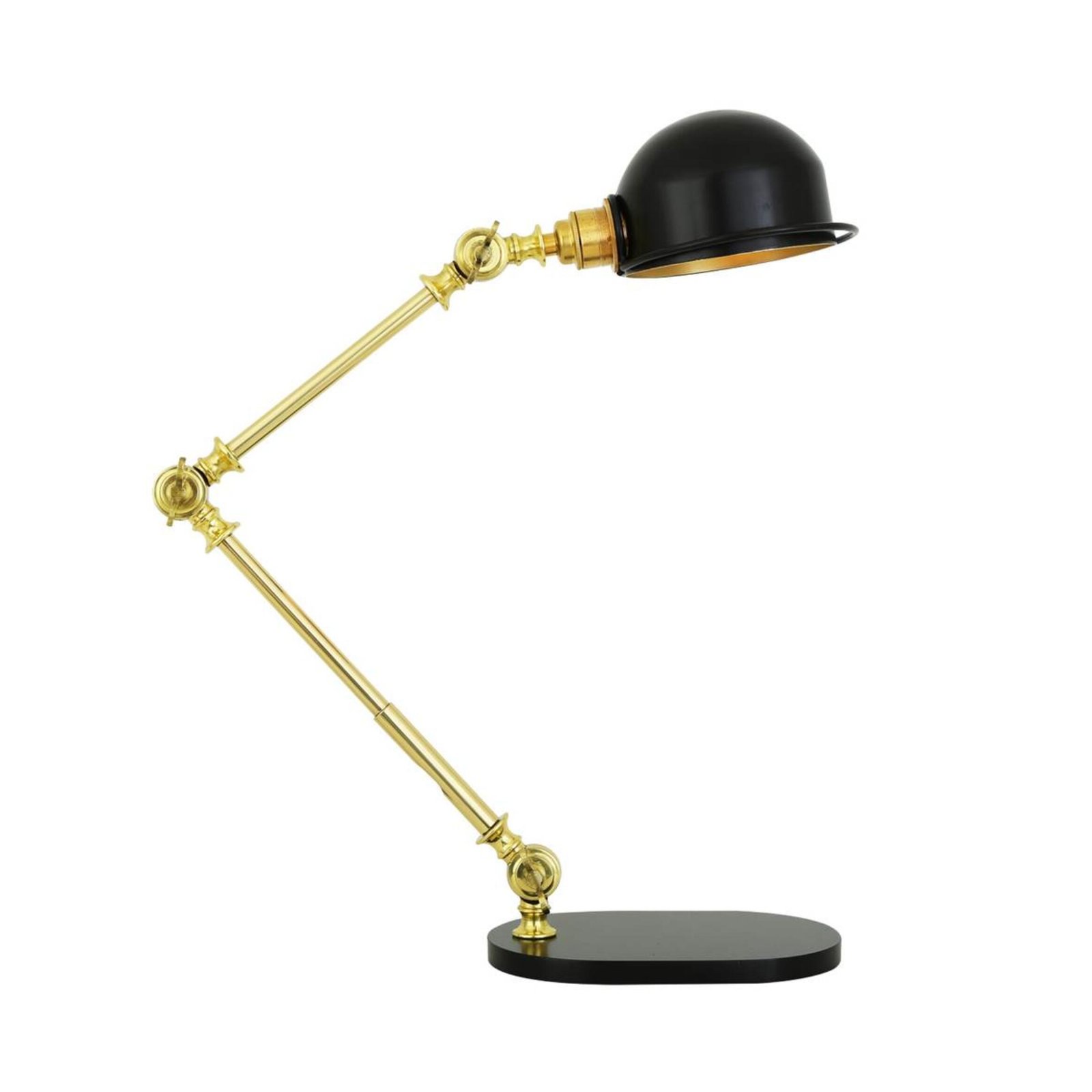 Puhos Adjustable Brass Industrial Desk Lamp - Image 5