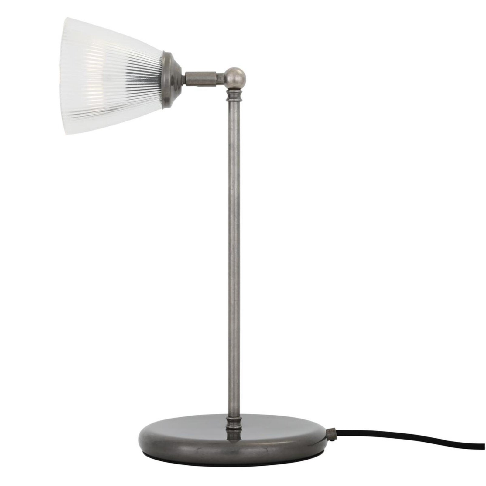 Astana Adjustable Industrial Brass Table Lamp - Image 6