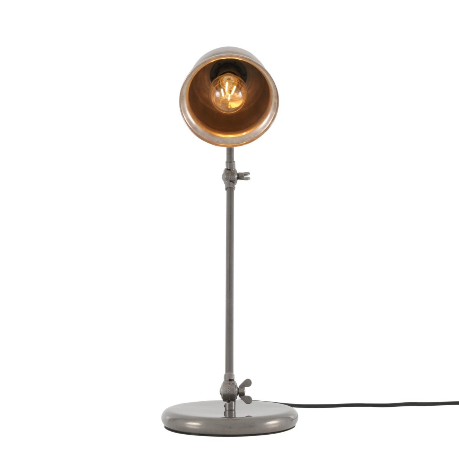 Dale Vintage Brass Adjustable Desk Table Lamp - Image 8