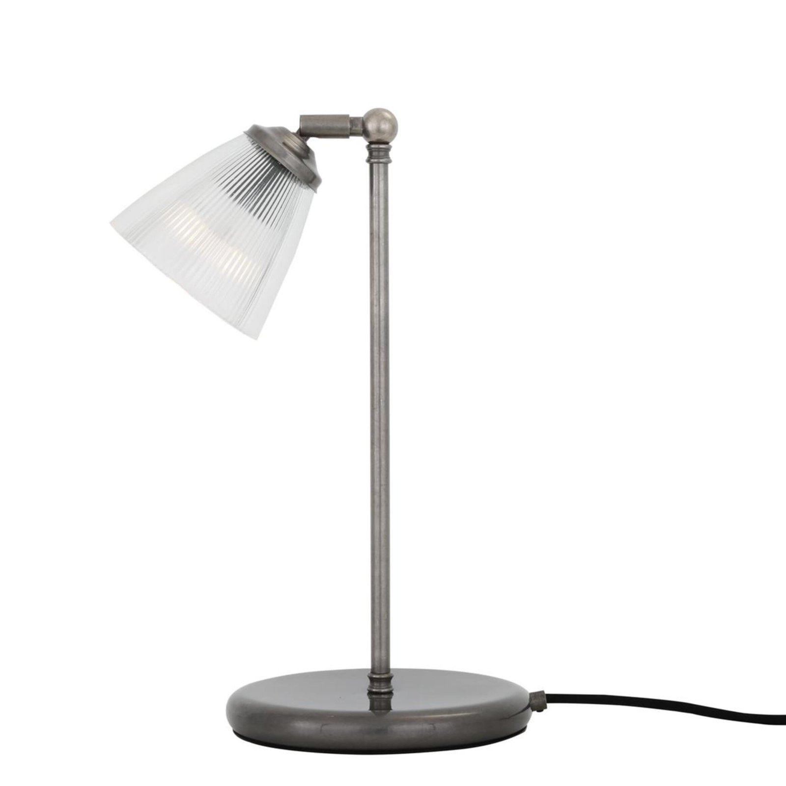 Astana Adjustable Industrial Brass Table Lamp - Image 7